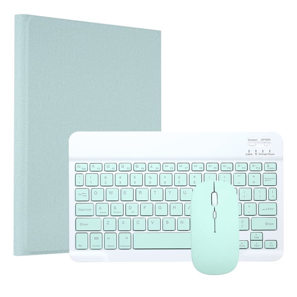 Estuche desmontable para teclado Bluetooth retroiluminado + ranura para mouse y lápiz Disipación Eccomum Combo