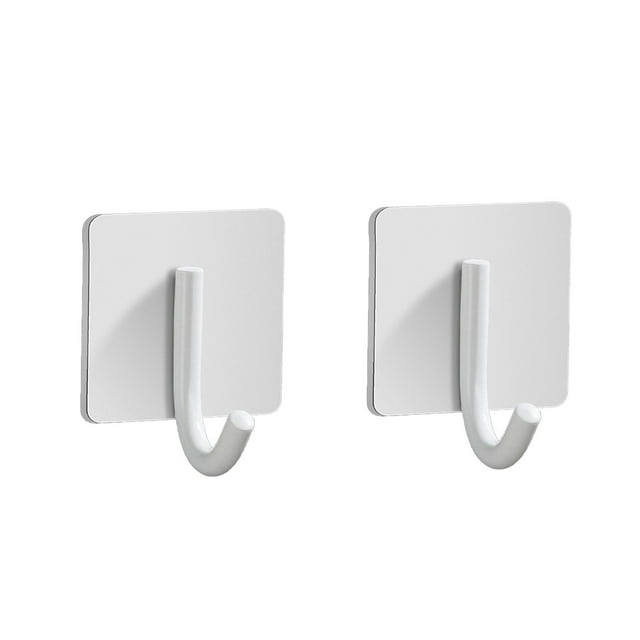 Towels for Bathroom,Stainless Steel Strong Clothes Hook - Kitchen Bathroom Towel Rack Wall Hanging Non Perforated