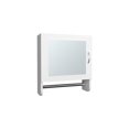 thumbnail image 4 of TUHOME Botiq 19.7-Inch Mirror Medicine Cabinet with One Door, Two Interior Shelves, 4 of 8