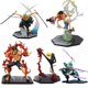 thumbnail image 2 of Una pieza figura Firefist luffy Ace Zoro Sanji Anime batalla luffy Usopp figuras de alta calidad Cake Topper Juguetes, 2 of 4