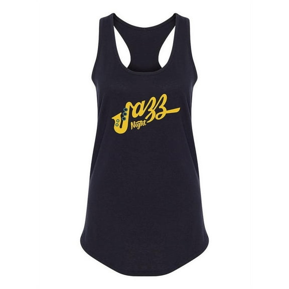 Jazz Night Design Tank Women -Image by Shutterstock, Female XX-Large