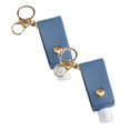 thumbnail image 1 of Oleegame 2PC Travel Bottle And Keychain Holder Refillable Empty Bottles For Hand Sanitizer Blue, 1 of 2