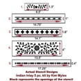 thumbnail image 2 of Indian Inlay Stencil Kit, 2 of 6