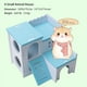 thumbnail image 4 of Casa De Villa Haciendo Ejercicio Y Divirtiéndose En El Parque Infantil Escondite De Animales Pequeños Para Mascotas Casa De Hámster Con Divertida Escalera Para Subir Escalera Cabaña De Madera Jugar, 4 of 4