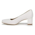 thumbnail image 4 of Walking Cradles Wc Meredith Women Pump Slip-on In White Cashmere Leather, 4 of 7