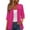 Hot Pink, variant on Lightweight Women's Open Front Kimono Cardigan 3/4 Sleeve Summer Cover Up Beach Lace Side Casual Sweater Jacket