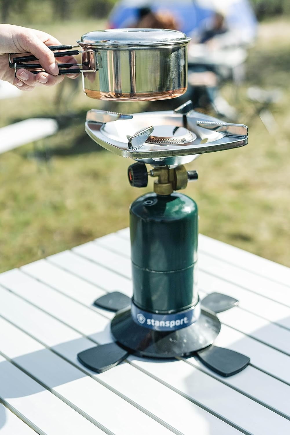 Single Burner Outdoor Portable Camping Stove