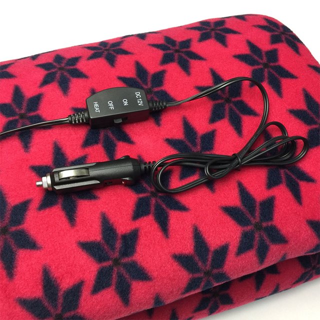 Inteprter Manta de calefacción eléctrica para coche de otoño e invierno, mantas calefactables universales para automóviles, accesorio de Suministros térmicos