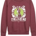 thumbnail image 3 of Disney Villians - Maleficent Made For Mayhem - Women's French Terry Pullover Long Sleeve Shirt, 3 of 5