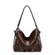 thumbnail image 1 of Bolso de mano para mujer, novedad de 2025, mochila de viaje de gran capacidad, estilo retro, versátil, de un solo hombro, bandolera, mochila de alta gama, 1 of 5