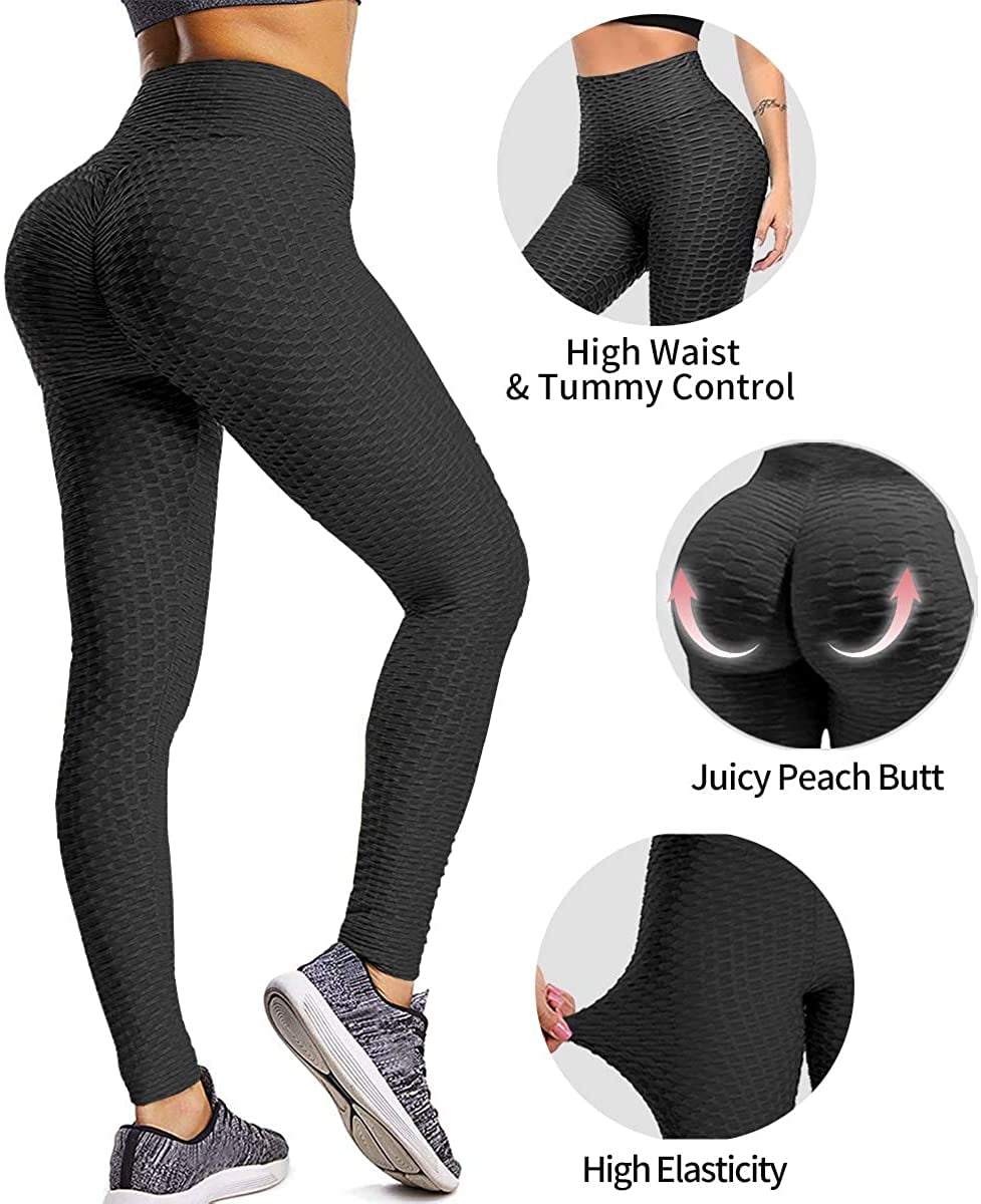 CFR Women Workout Leggings High Waist Scrunch Peach Butt Lifting Tummy  Control Gym Sport Fitness Tights : : Clothing, Shoes & Accessories