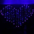 thumbnail image 2 of justharion Love Heart/Butterfly Shape Hanging LED Window Curtain String Light Waterproof Home Lamp Series, 2 of 7