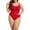 Red, variant on OGLCCG Bodysuit for Women Tummy Control Butt Lift Slimming Breathable Shapewear Plus Size Seamless Spaghetti Strap Thong Bodysuit