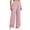 #9170:1 Pack, Pink, variant on Cadmus Womens High Waist Stretch Wide Leg Lounge Pants Loose Fit Yoga Workout Sweatpants with Pockets, Light Grey, L