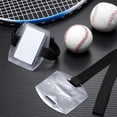 thumbnail image 7 of NOGIS 5 Pack Arm Badge Holder Card Holder ID Armband with Black Adjustable Elastic Strap Fastener Clear Plastic Name Tag Holder, Black, 7 of 7