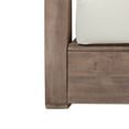 thumbnail image 2 of GDF Studio Andrae Outdoor Acacia Wood Loveseat and Coffee Table Set with Cushions, Brown and Beige, 2 of 12