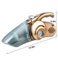 thumbnail image 3 of Handheld Vacuum Cordless,Car Vacuum Cleaner,Portable Handheld Car Vacuum Cleaner Inflator Compact And Large Suction Mini Vacuum Cleaner Inflator Mechanical, 3 of 9