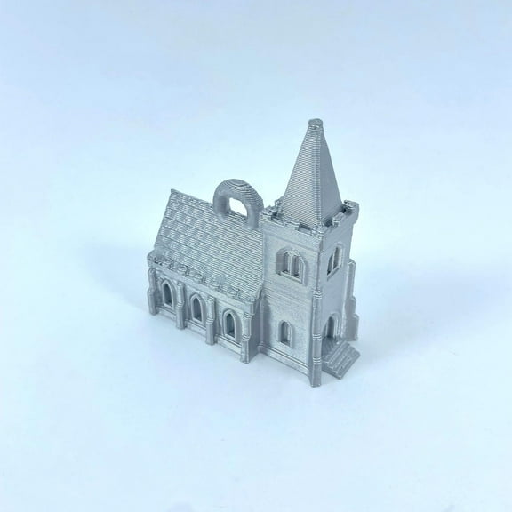 Church Christmas Tree Bauble Decoration Ornament For Christmas Xmas Noel