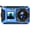 Blue, variant on SEREE 4K 64MP 33FT UHD Underwater Camera for Snorkeling Dual-Screen Compact Waterproof Dustproof Floatable Autofocus Camera with 32GB Card Blue