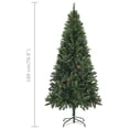 thumbnail image 3 of Árbol de Navidad artificial preiluminado VidaXL 70.9, 3 of 9