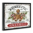 thumbnail image 4 of Stupell Industries Fresh Gingerbread Cookies Holiday Painting Black Floater Framed Canvas Art Prints Wall Art, 31 x 25, 4 of 10
