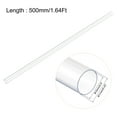 thumbnail image 2 of Unique Bargains Polycarbonate Rigid Round Clear Tubing 10mm(0.39 Inch)IDx11mm(0.43 Inch)ODx500mm(1.64ft) Length Plastic Tube, 2 of 4