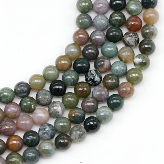 DESIGNICE 2026 New 1 String of Natural Stone Beads Loose Beads Jewelry Diy Beads Decorative Beads for Jewelry Making,Crafting,Diy Projects,Bracelets,Necklaces Diy Beads Supplies