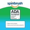 thumbnail image 3 of Spinbrush Clear & Clean Kids Toothbrush, Battery-Powered Electric Toothbrush, Soft Bristles, Batteries Included, 1-Count, 3 of 7