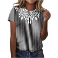 thumbnail image 2 of Womens Short Sleeve T Shirts Tshirts Shirts Tshirts Shirts for Women Graphic T-Shirts Fashion Tops, 2 of 5