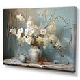 thumbnail image 2 of Designart "Still Life With White Orchids In A Farmhouse" Orchids Canvas Art Print, 2 of 7