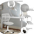 thumbnail image 6 of Homy Casa Desk Chair for Kids and Teens, Adjustable Task Chair for Study, School, or Bedroom, Gray, 6 of 8