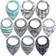 thumbnail image 1 of 10pcs Baby Bandana Dribble Bibs Organic Cotton Boys For Drooling And Teething Super Soft, 1 of 1