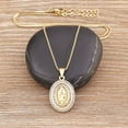 thumbnail image 2 of Women's Fashion Vintage Virgin Mary Necklace, 2 of 2
