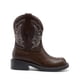 thumbnail image 3 of Bota DREAM PAIRS DWUMMB2509 Marrón Punta Redonda Media Pantorrilla Talla 7.5, 3 of 7