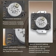 thumbnail image 5 of APPLAYERR W10185982 WPW10185982 Dryer Timer Metal+Plastic Direct Fit For Whirlpool Amana Crosley Dryers, 5 of 10