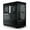 Pitch Black, variant on HYTE Y40 Modern Aesthetic Panoramic Tempered Glass Mid-Tower ATX Computer Gaming Case with PCIE 4.0 Riser Cable Included, Red