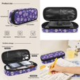 thumbnail image 6 of Kuiaobaty Skull Flower Print Backpack Set with Pencil Case for Teens Stars Moon Print Backpack and Lunch Bag Set with Multi Pockets Backpack and Water Bottle Bag for School, 6 of 7