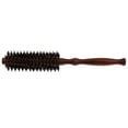 thumbnail image 1 of Brosse à Cheveux Ronde en Baril de Bois Résistante à la Chaleur, Peigne Brosse de Massage du Cuir Chevelu Roulée pour S, 1 of 6