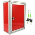 thumbnail image 4 of MasteelfCA Wall Mount Mailbox Reusable Post Box Locking Letter Box Suggestion Box Collection Box, 4 of 6