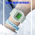 thumbnail image 6 of Resicozy Women Digital Watch Sport Outdoor Electronic Watch with Alarm Stopwatch Night Light Men Green, 6 of 8