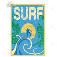 thumbnail image 3 of Letrero de hojalata de playa, placa de metal, letrero de verano, placa de metal, decoración de pared para bar de playa, casa de playa, club de surf, pintura decorativa de hierro, 3 of 5