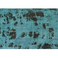 thumbnail image 1 of Ahgly Company Machine Washable Indoor Rectangle Persian Turquoise Blue Bohemian Area Rugs, 3' x 5', 1 of 4