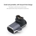 thumbnail image 2 of Adaptador de cargador portátil con conector de alimentación con orificio para cordón para Garmin Fenix ​​7/7S, 2 of 6
