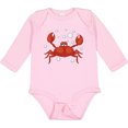 thumbnail image 3 of Inktastic Gideon's Crab Boys Long Sleeve Baby Bodysuit, 3 of 5
