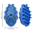 thumbnail image 4 of KONG® ZoomGroom Dog Brush, Promotes Healthy Skin and Coat, Blue, Large, 4 of 5