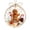 #3F, variant on BZPIZ Christmas Tree Ornament, 3.2 Inch Clear Double-Sided Holiday Hanging Decoration with Festive Character Design, Acrylic Keepsake Ornament for Family Friends Christmas Decor