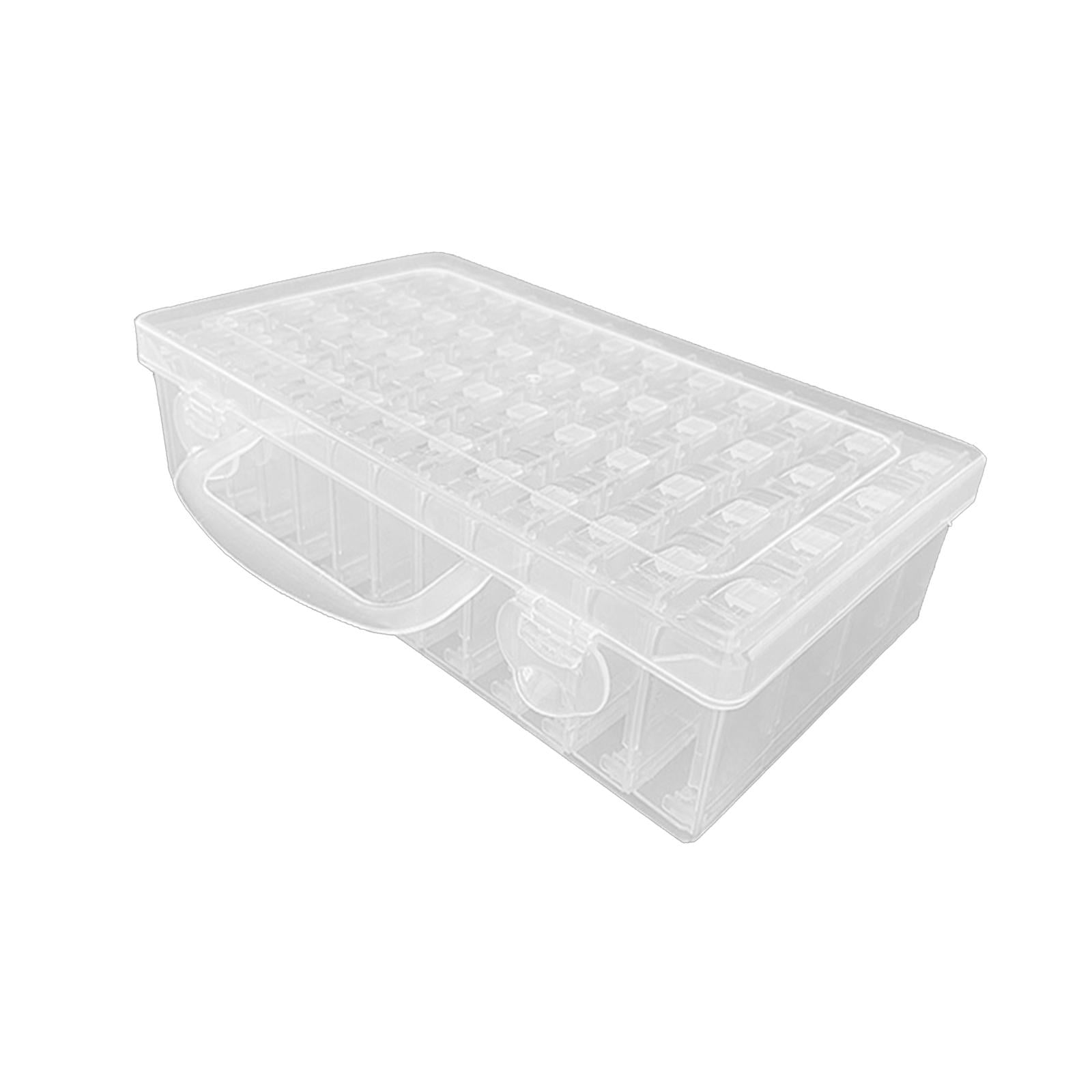 Clear Bead Storage Containers Set Container for Sewing Tools Ribbon