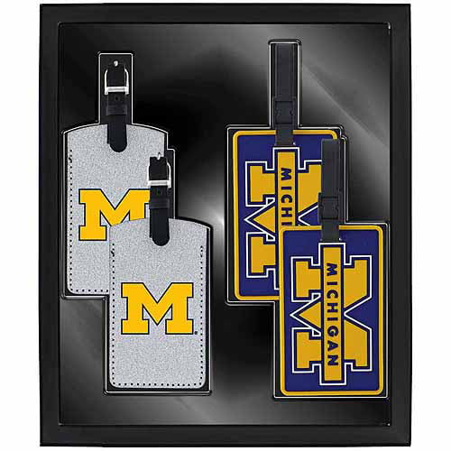 aminco NCAA Michigan State Spartans Football Material Bag Tag