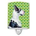 thumbnail image 1 of Carolines Treasures LH9191CNL Great Dane St. Patricks Day Shamrock Portrait Ceramic Night Light, 1 of 1