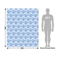 thumbnail image 3 of Rwraps Blue Art Deco Too Literal Matte Vinyl Film Wrap 59in x 30ft Vinyl Vehicle Car Film Sheet Roll, 3 of 9